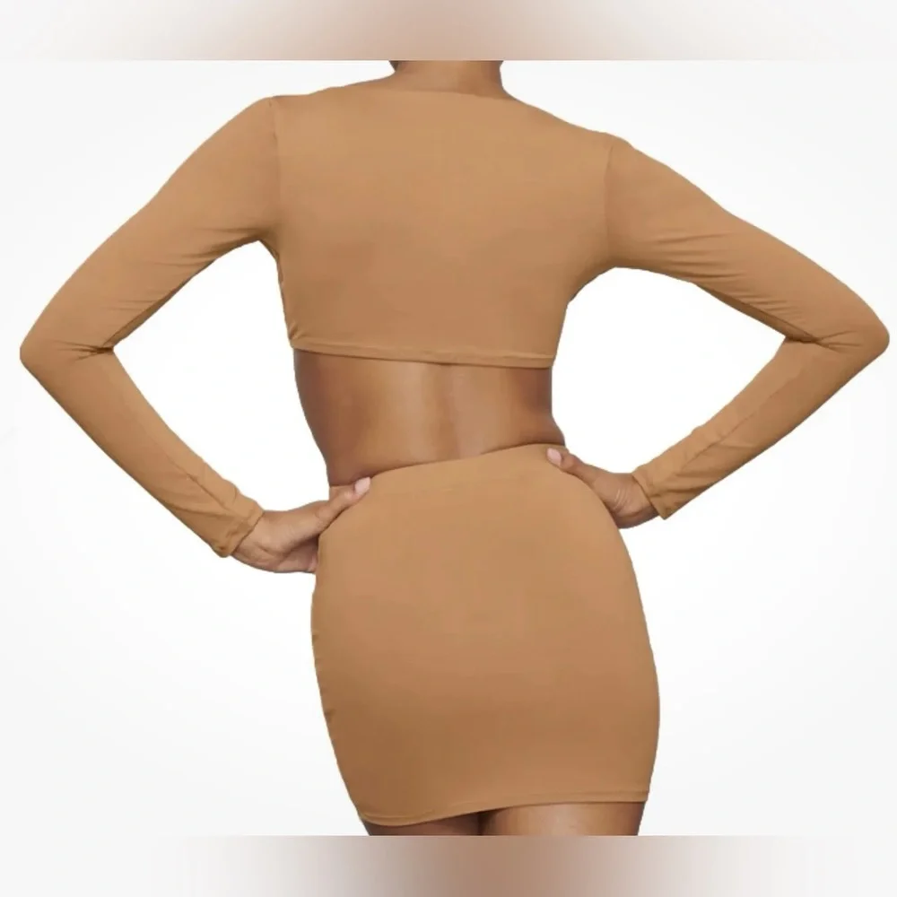 SKIMS Recycled Swim Long Sleeve Shrug